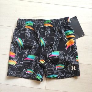 Hurley NEW infant Tropical Toucan Swim Shorts